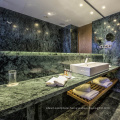 Hotel Bathroom Decoration India Green Marble Verde India Green Slabs